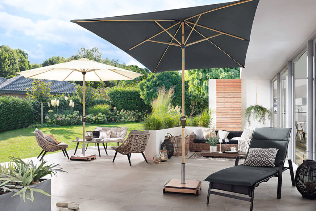 najwyższej jakości parasole ogrodowe z wysięgnikiem