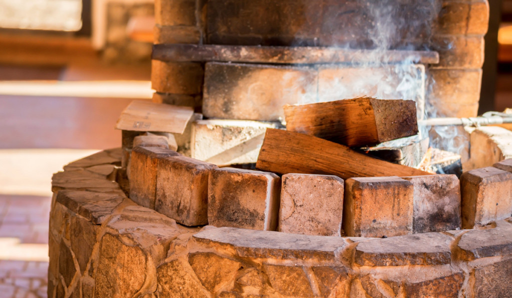 palenisko na drewno_kamienne murowane