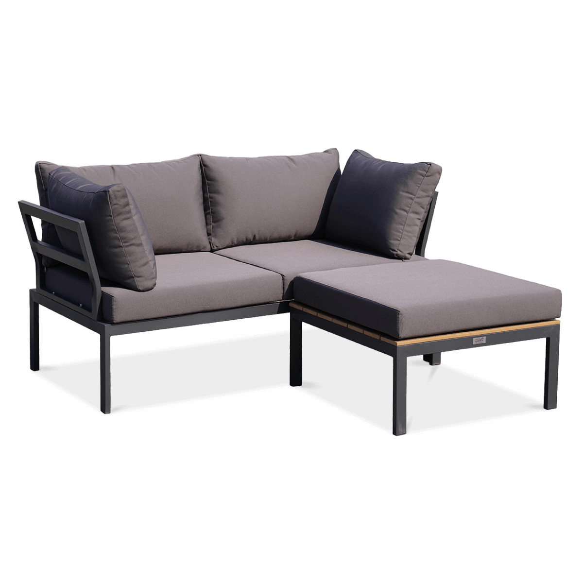 Zestaw mebli ogrodowych narożnik Focus Garden JAVA Dark Grey