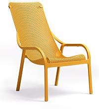 Krzesło NARDI Net Lounge Senape