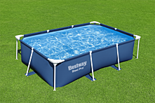Prostokątny basen ze stelażem Steel Pro 2,6 x 1,7 x 0,6 m - BESTWAY