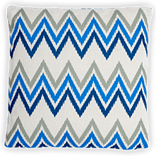 Poduszka na meble Geometric Blue 45x45 - MoodMe 