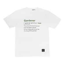Biała koszulka T-shirt GARDENER S - Verdemax
