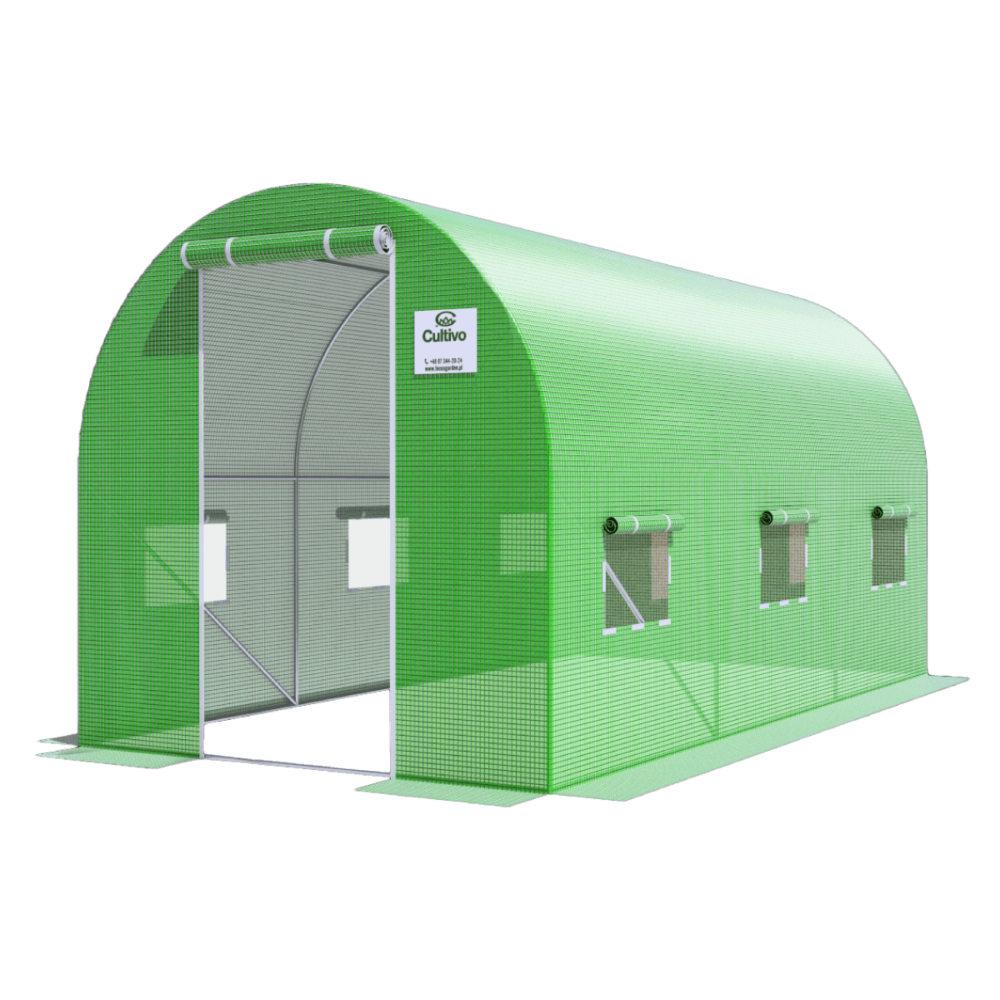 Tunel Foliowy 2x4x2 - 8m2 Zielony