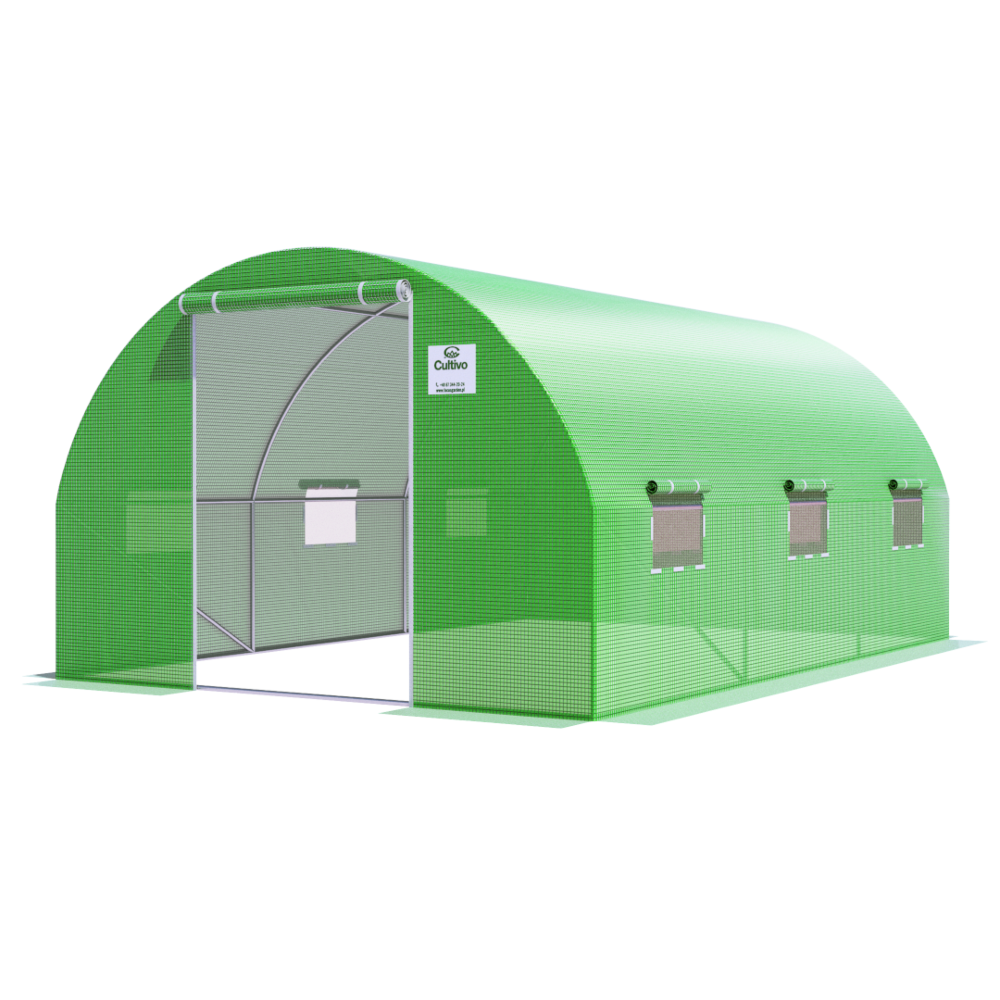 Tunel Foliowy 3x4,5x2 - 13,5m2 Zielony