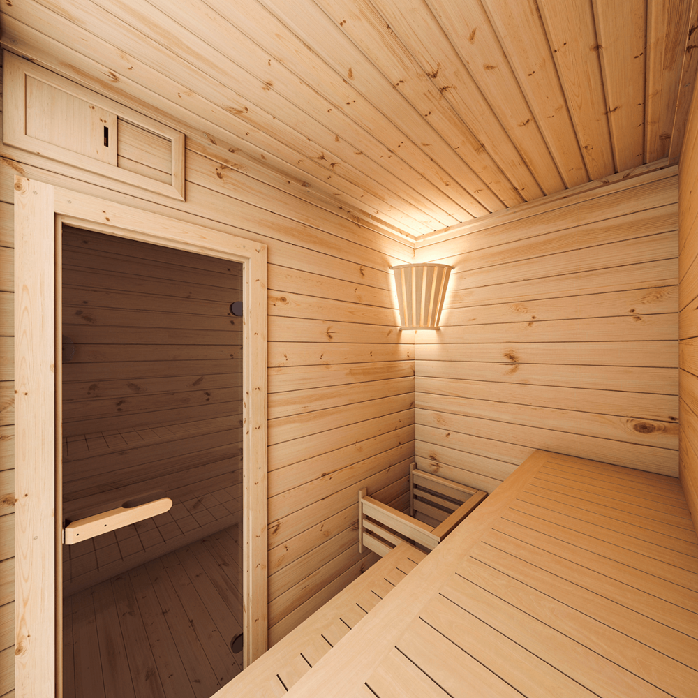 Sauna ogrodowa PRYMULA 250x200cm - Megiw