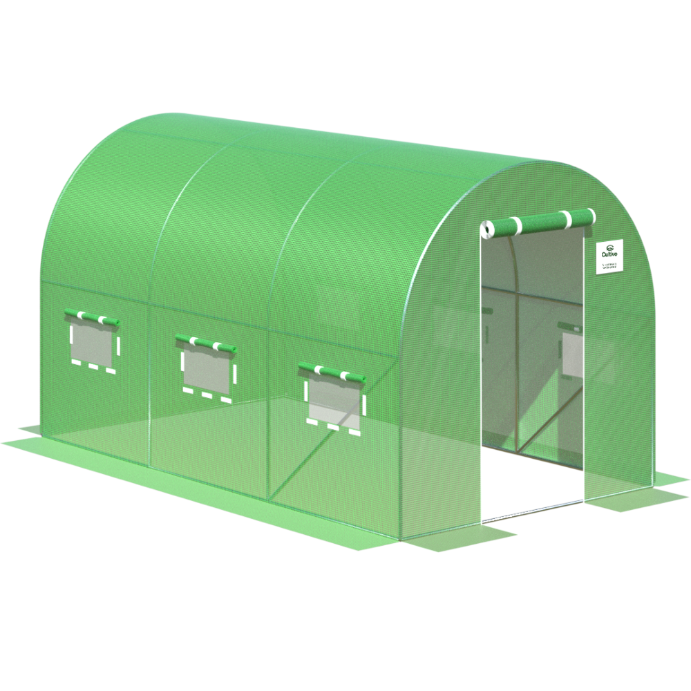 Tunel Foliowy 2x3,5x2 - 7m2 Zielony