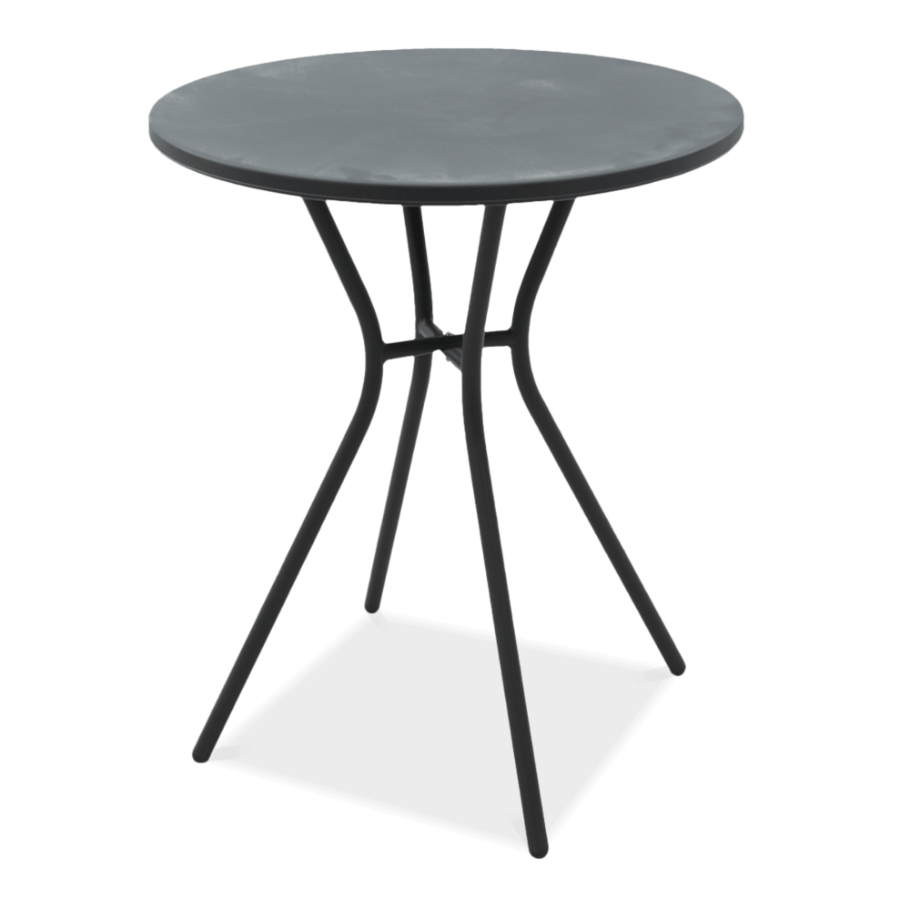Stolik balkonowy SIMPLE śr. 60cm graphite - FOCUS GARDEN