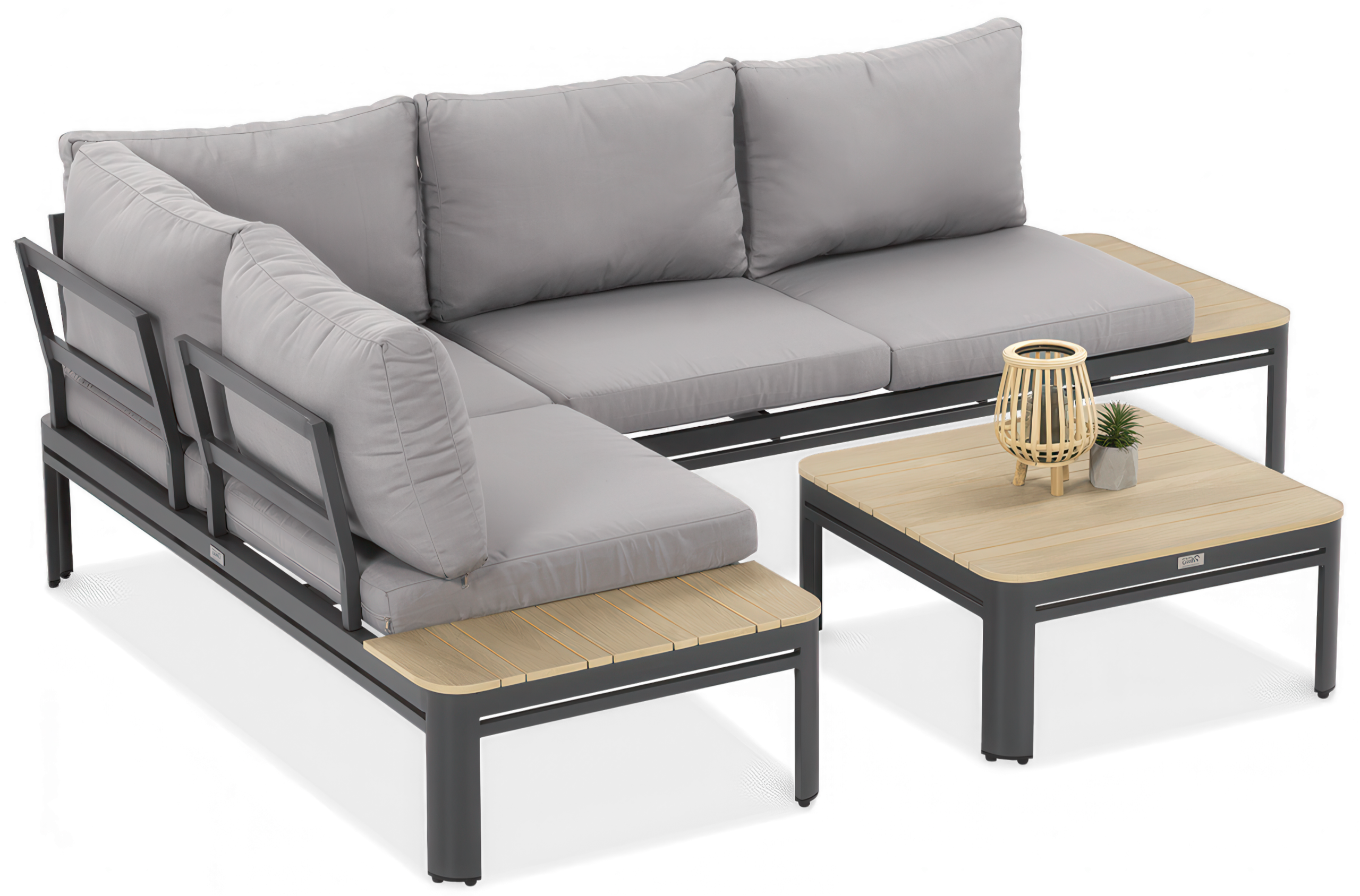 Стіл до кутового дивана RAYMOND Dark Grey