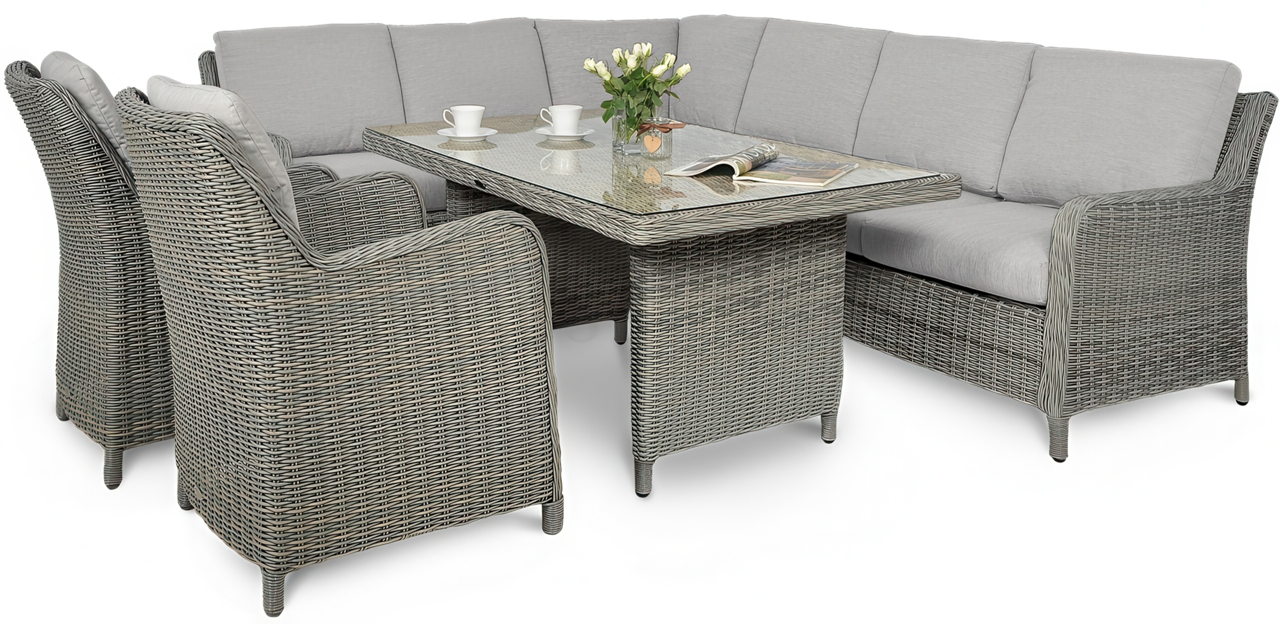 Кутовий диван MARYLAND у саду