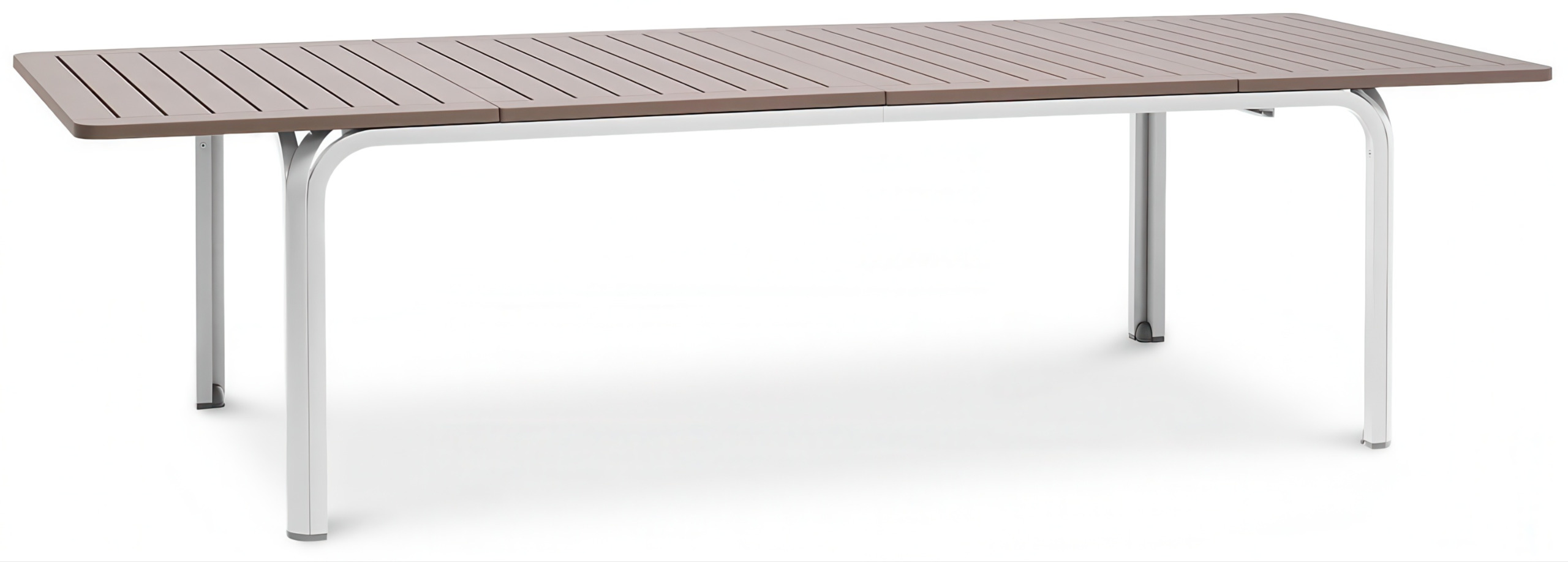 Розкладний стіл для тераси Nardi Alloro 210 Bianco Tortora