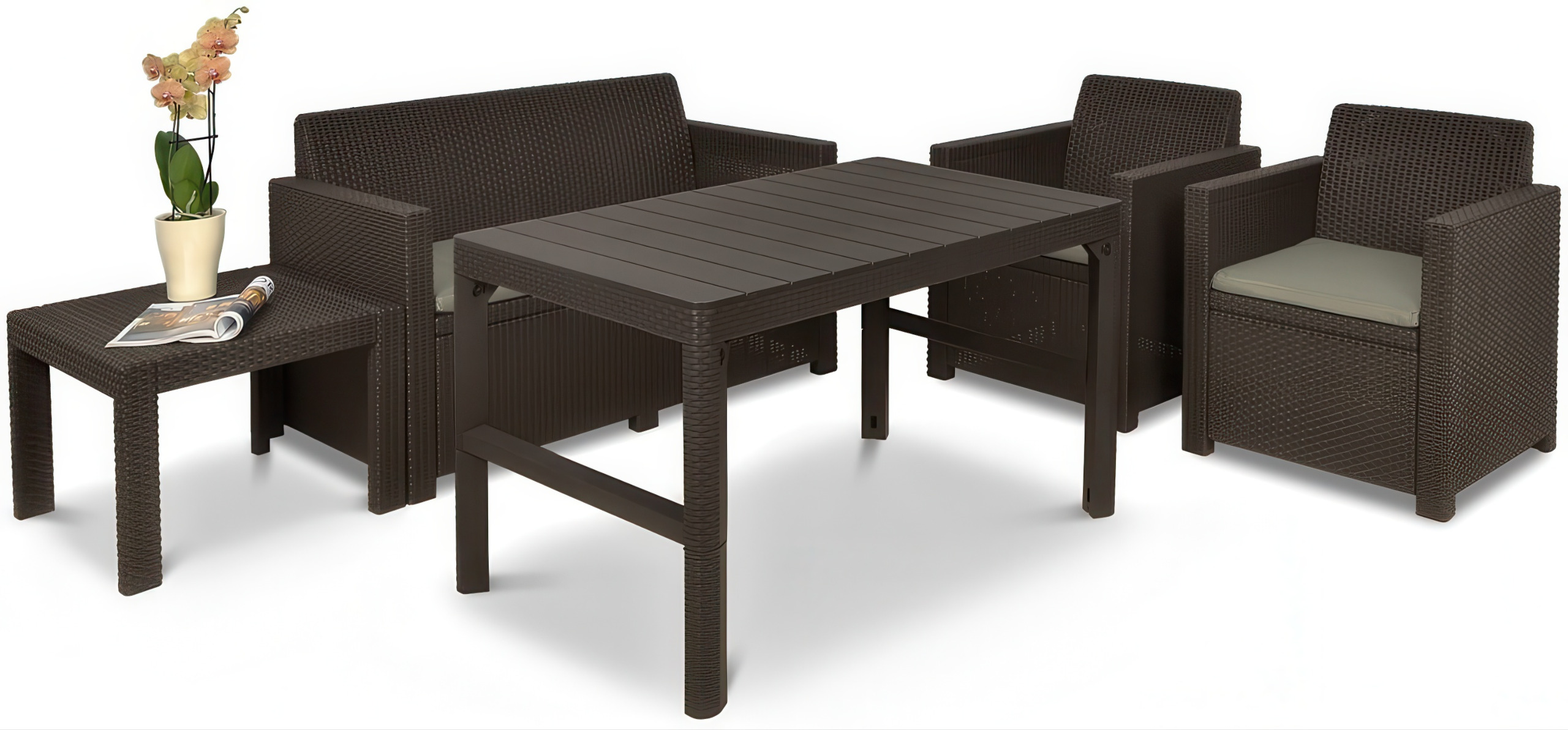 Комплект меблів ALABAMA QUATTRO Brown