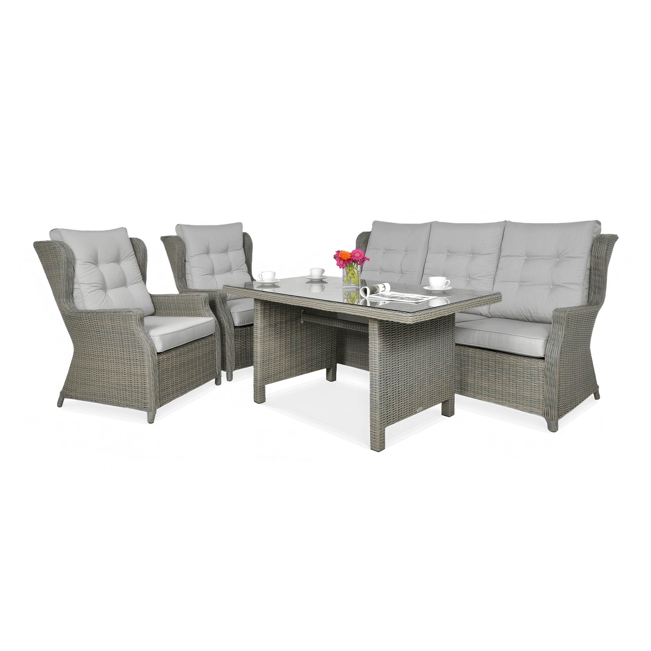 TRIVENTO DINING 3 Grey