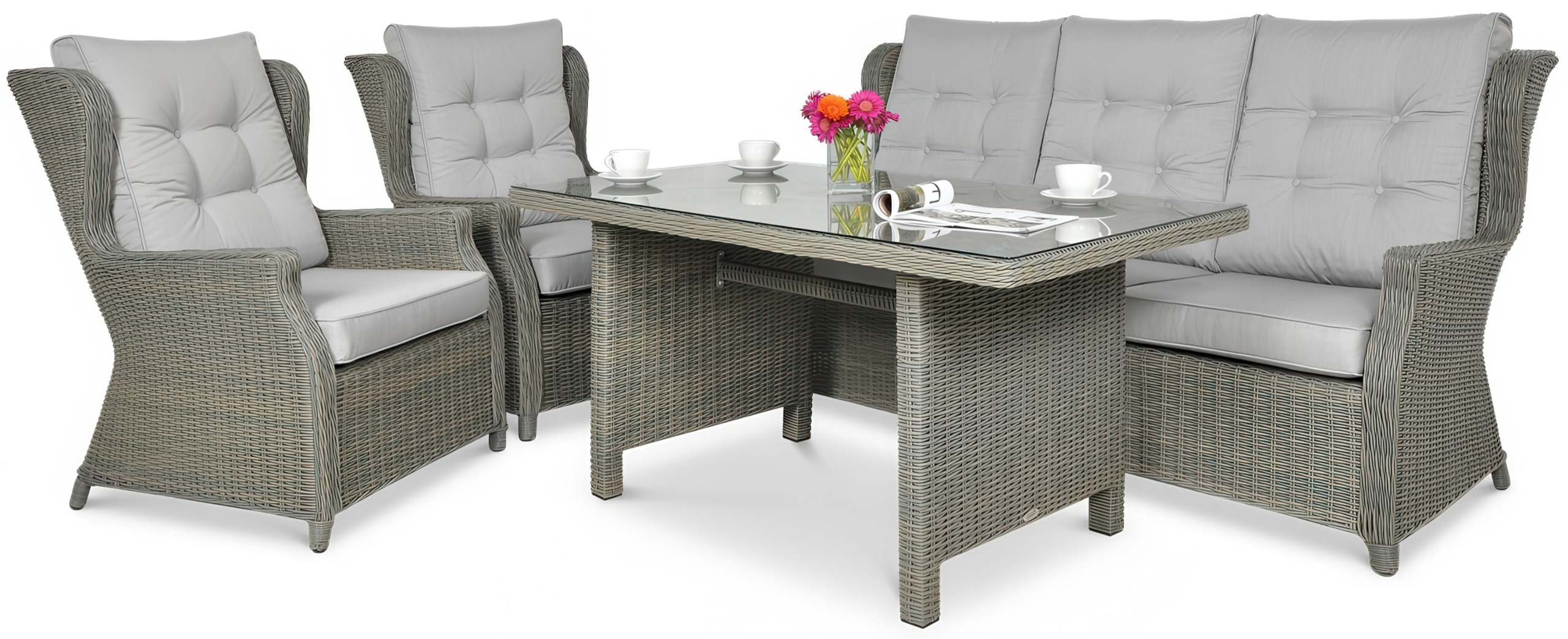 TRIVENTO DINING 3 Grey