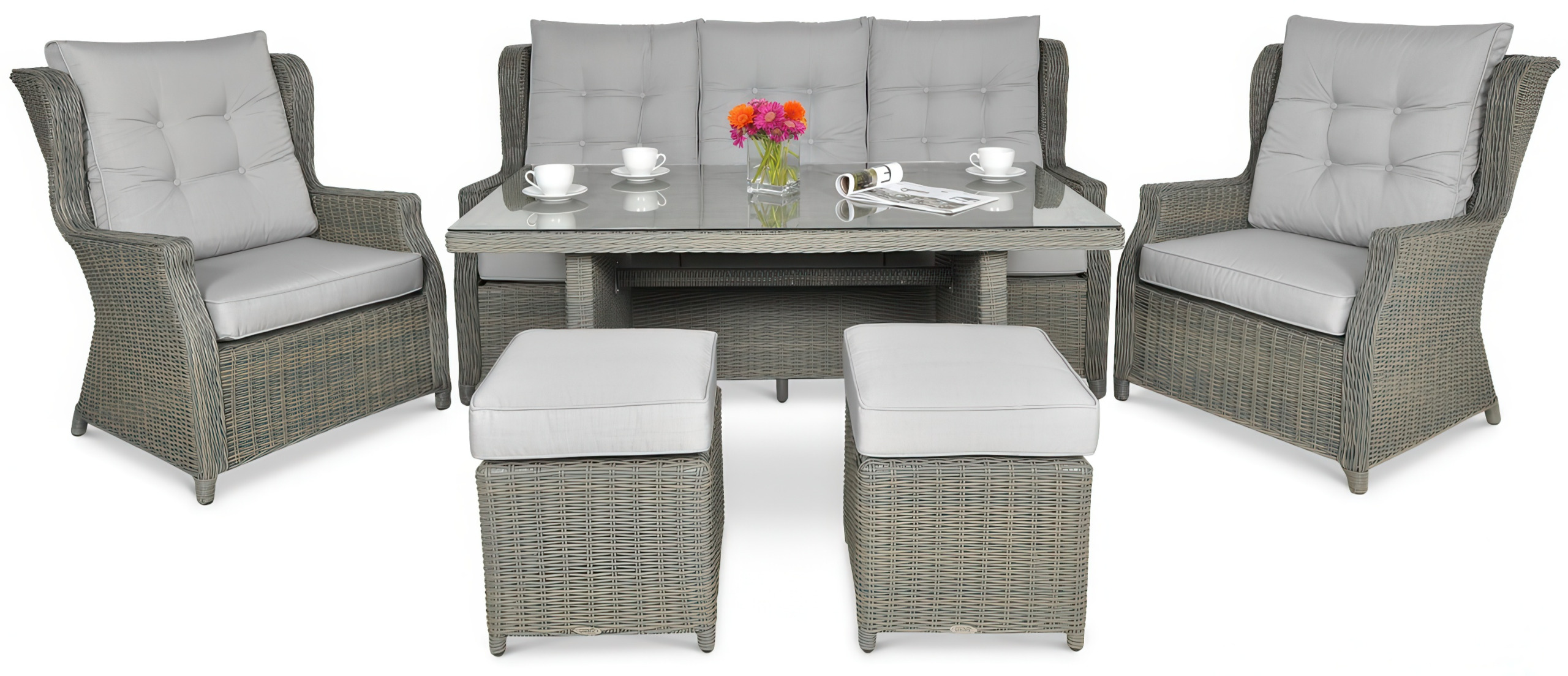 TRIVENTO DINING 3 Grey