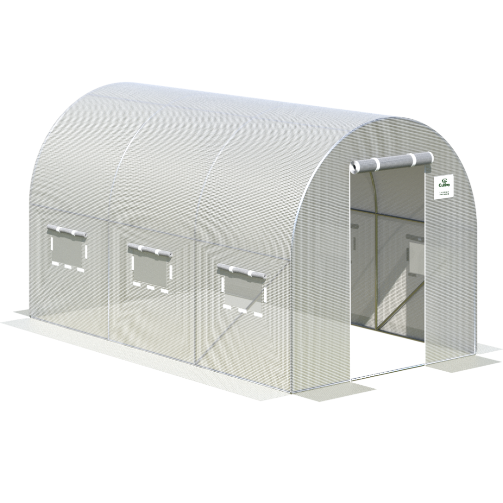 Tunel Foliowy 2x3,5x2 - 7m2 Biały