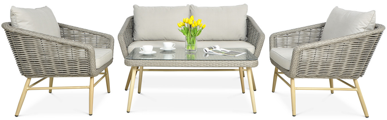 Zestaw mebli ogrodowych Roca Grey 1