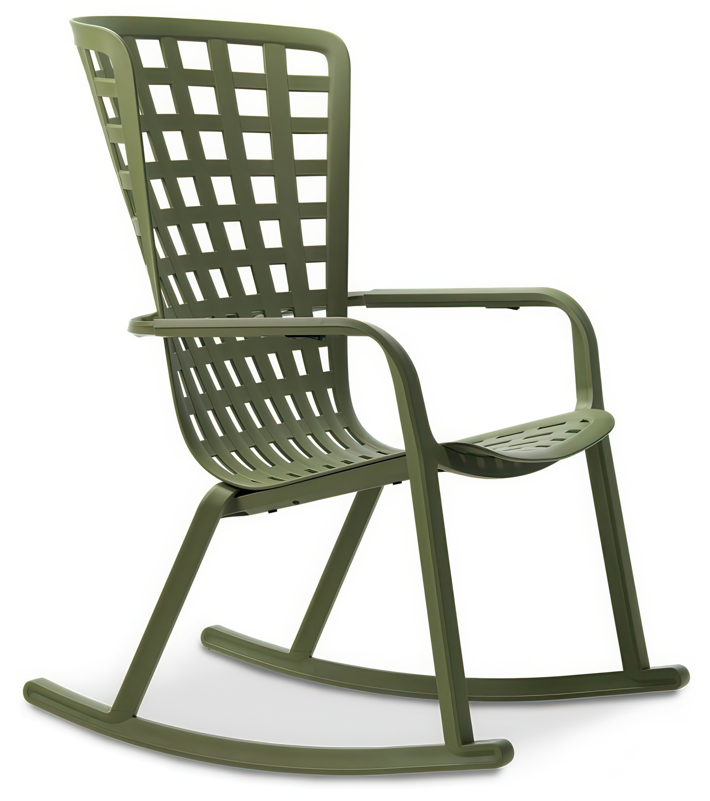 Fotel bujany Nardi FOLIO ROCKING Agave