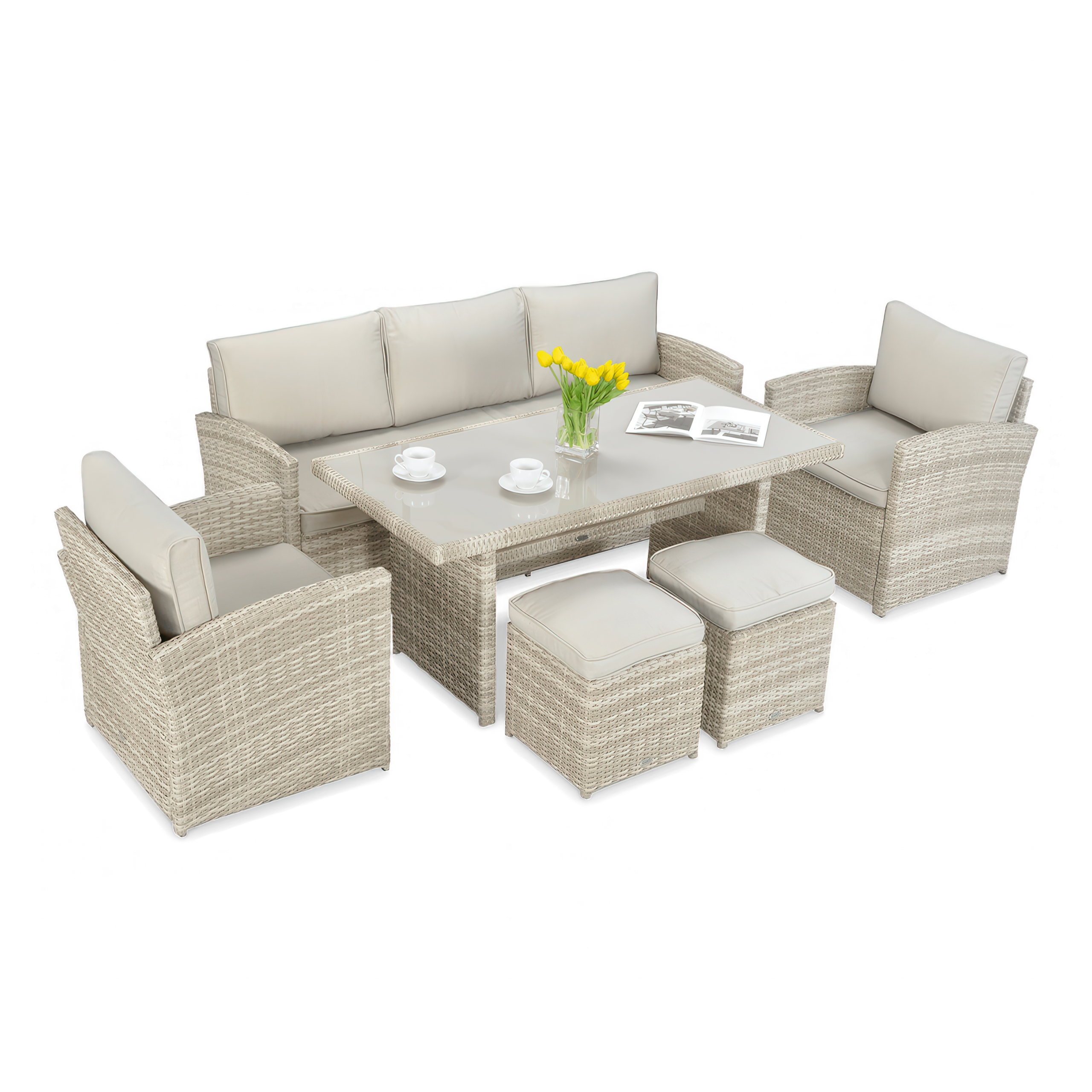 Комплект BORNEO + Пуфи