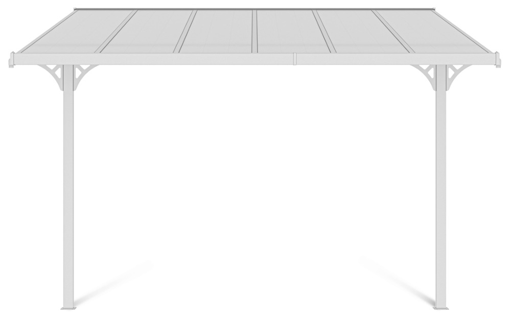 Wiata tarasowa ATLANTA 3x3,7m White
