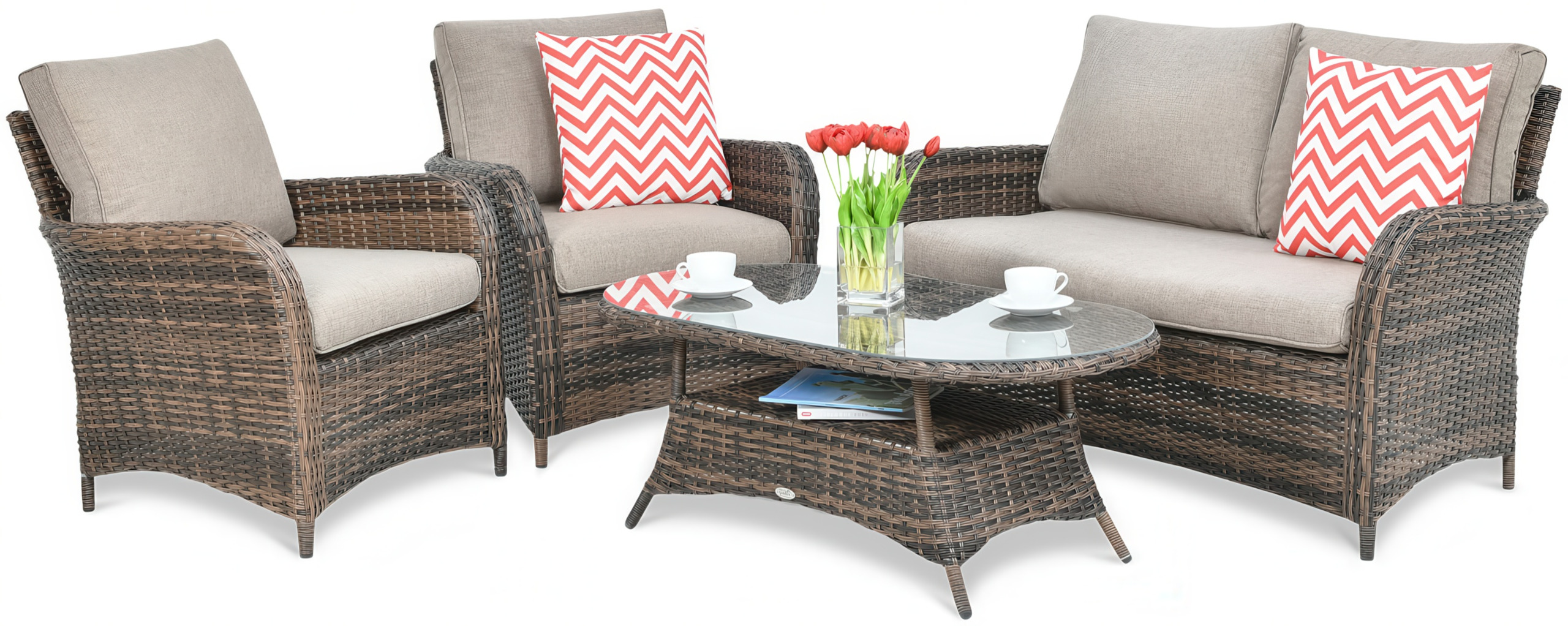 Комплект зі штучного ротангу Ventura 2