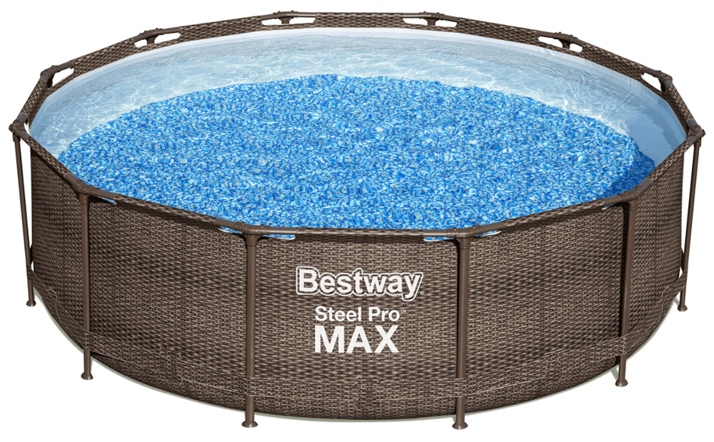Zestaw basen stelażowy + akcesoria Steel Pro Max 3,66 x 1 m - BESTWAY