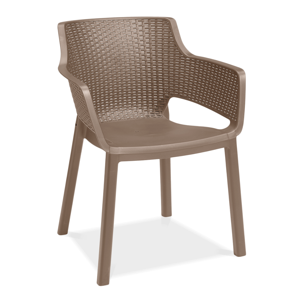 Krzesło ogrodowe EVA Cappuccino - KETER