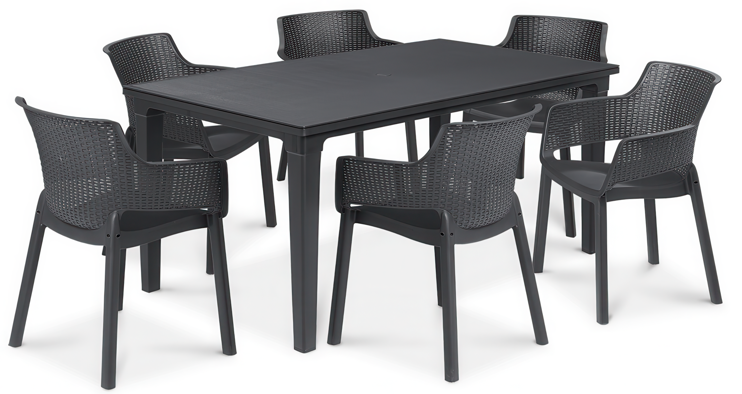 Komplet na taras KETEREVA/FUTURA 6+1 Graphite