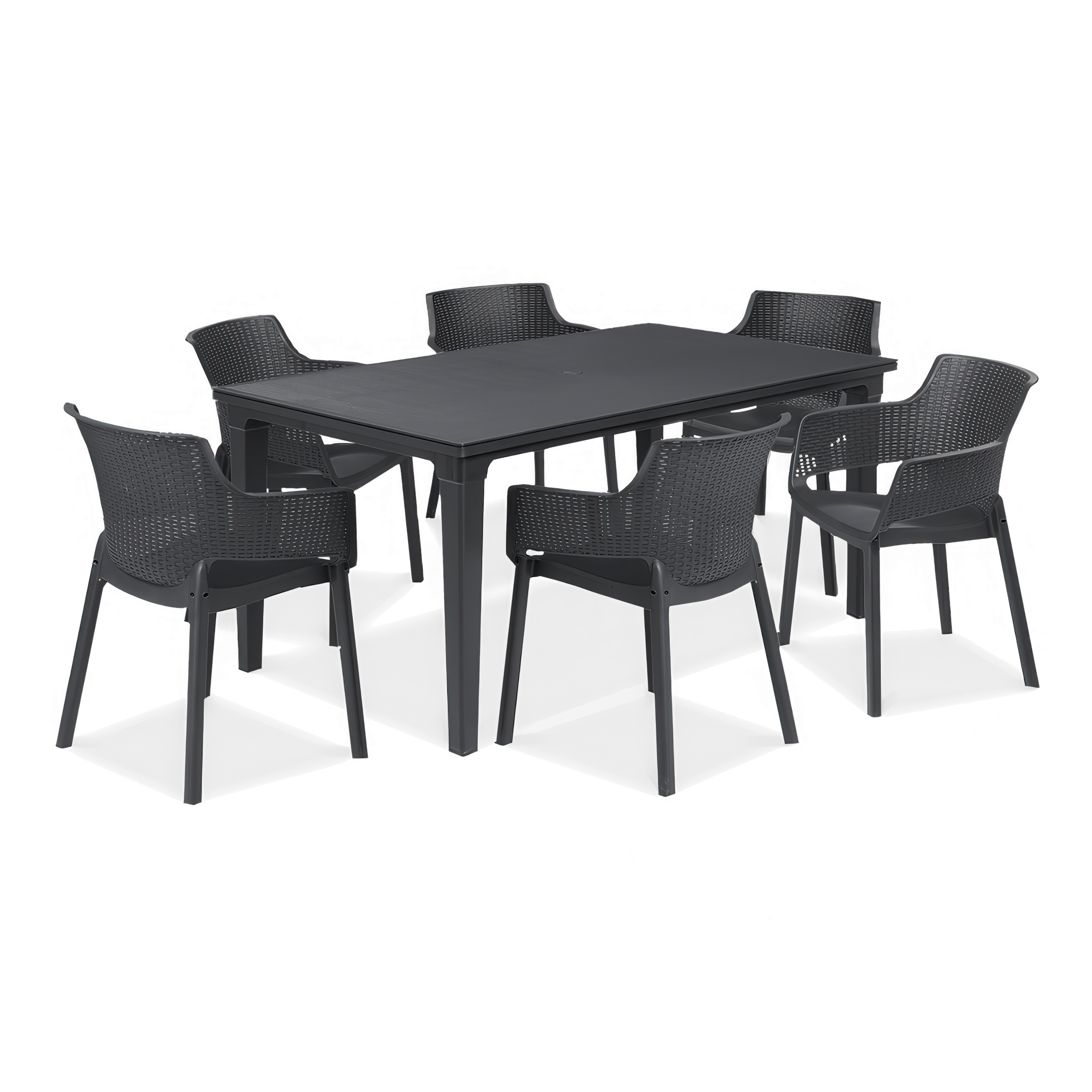 Komplet na taras KETEREVA/FUTURA 6+1 Graphite