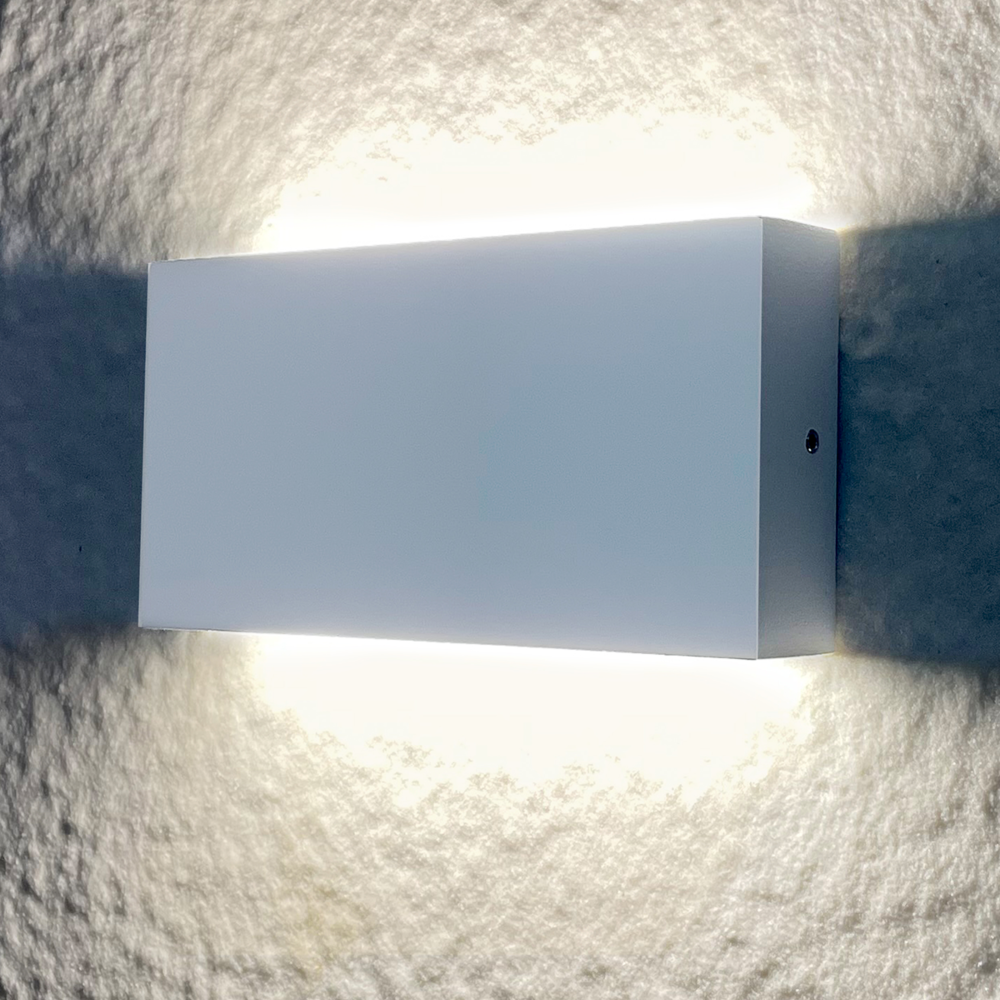 Kinkiet zewnętrzny LED Chicago biały - SANICO