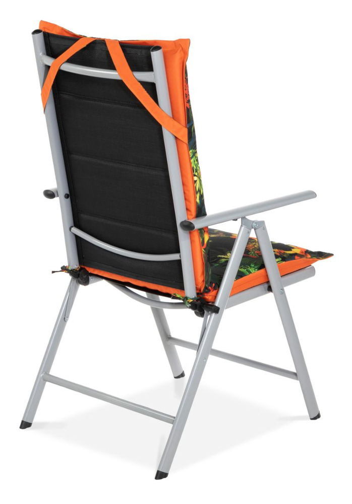 Poduszka na leżak Orange Passion dwustronna 116x51cm - MOODME
