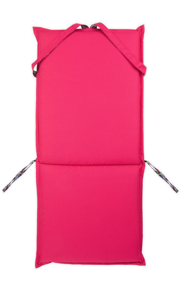 Dwustronna poduszka na leżak Sweet Rapsberry, 116x51cm  - MOODME