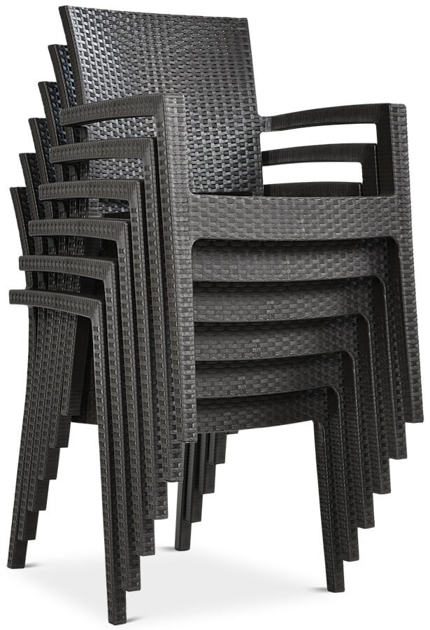Krzesło ogrodowe PARIS  Brown - Novoussi