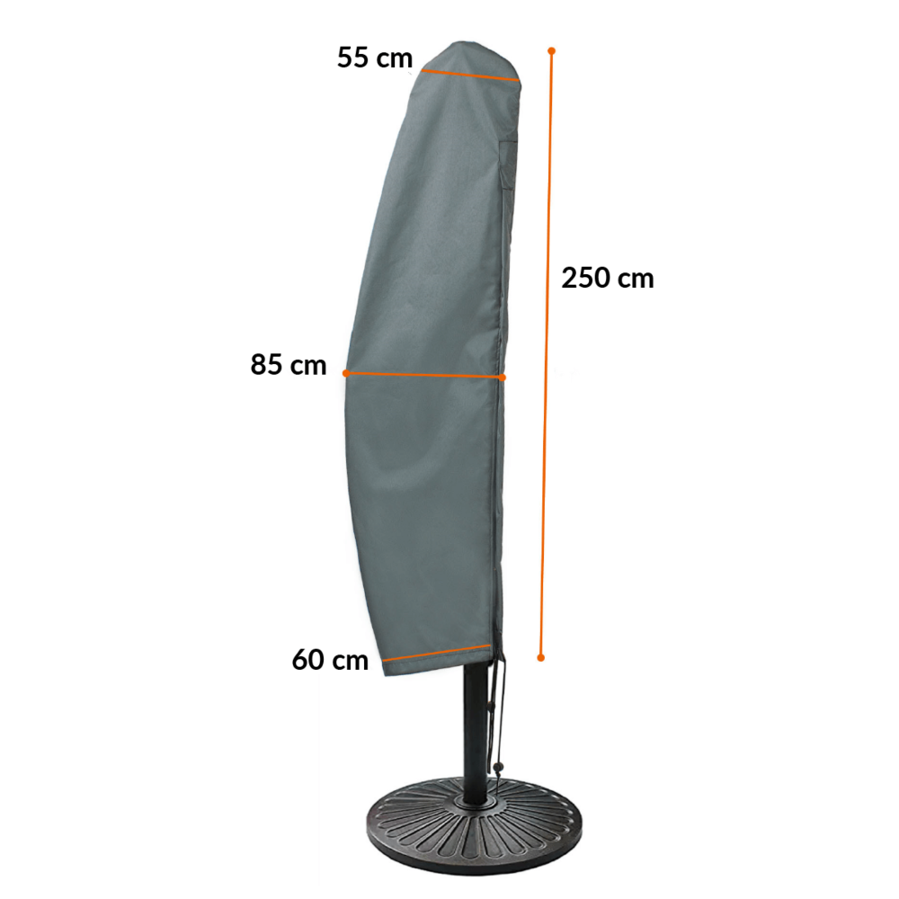 Pokrowiec na parasol ogrodowy z masztem bocznym do 3,5m - FOCUS GARDEN