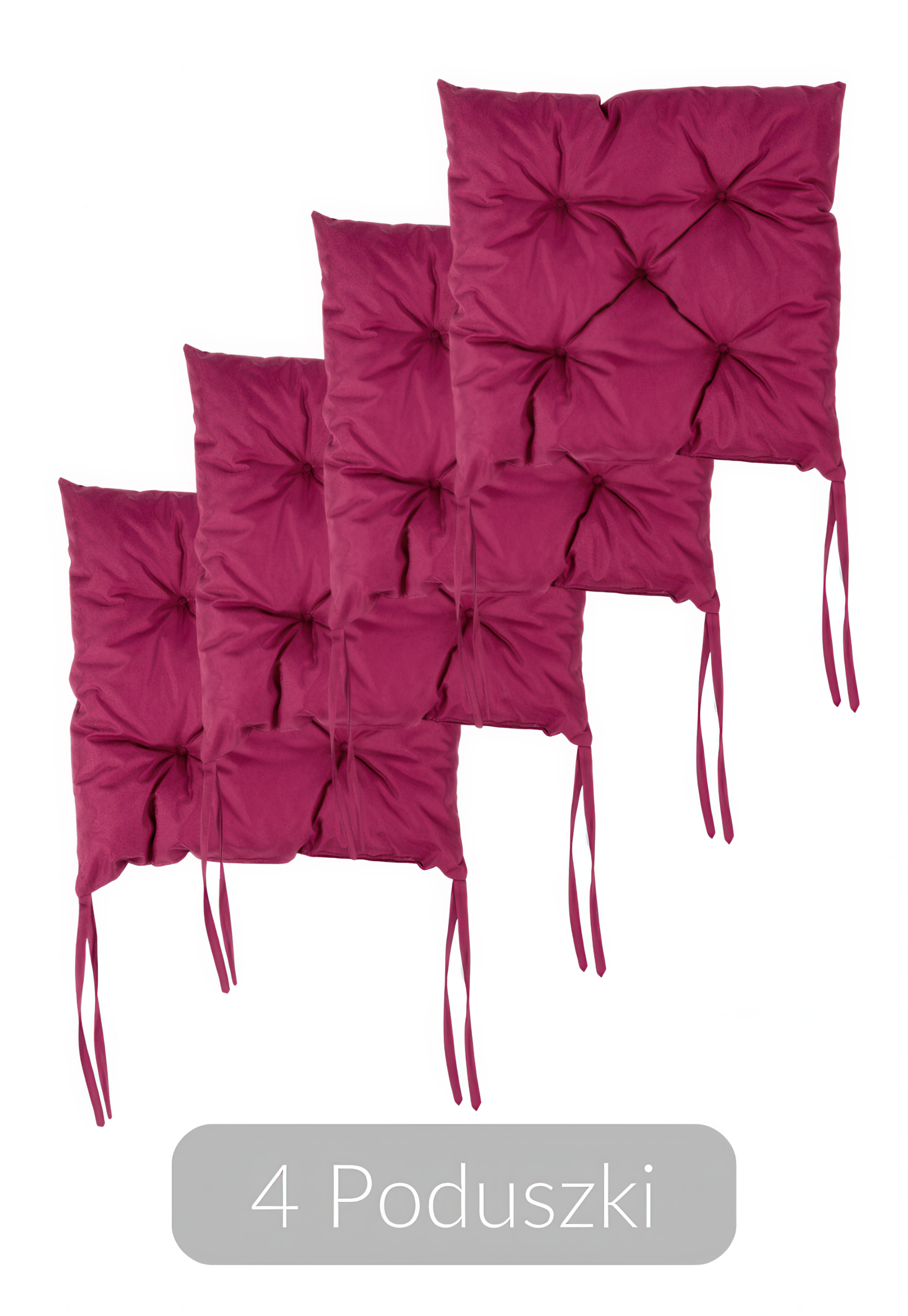 Подушки Dark Carmin на кріслах