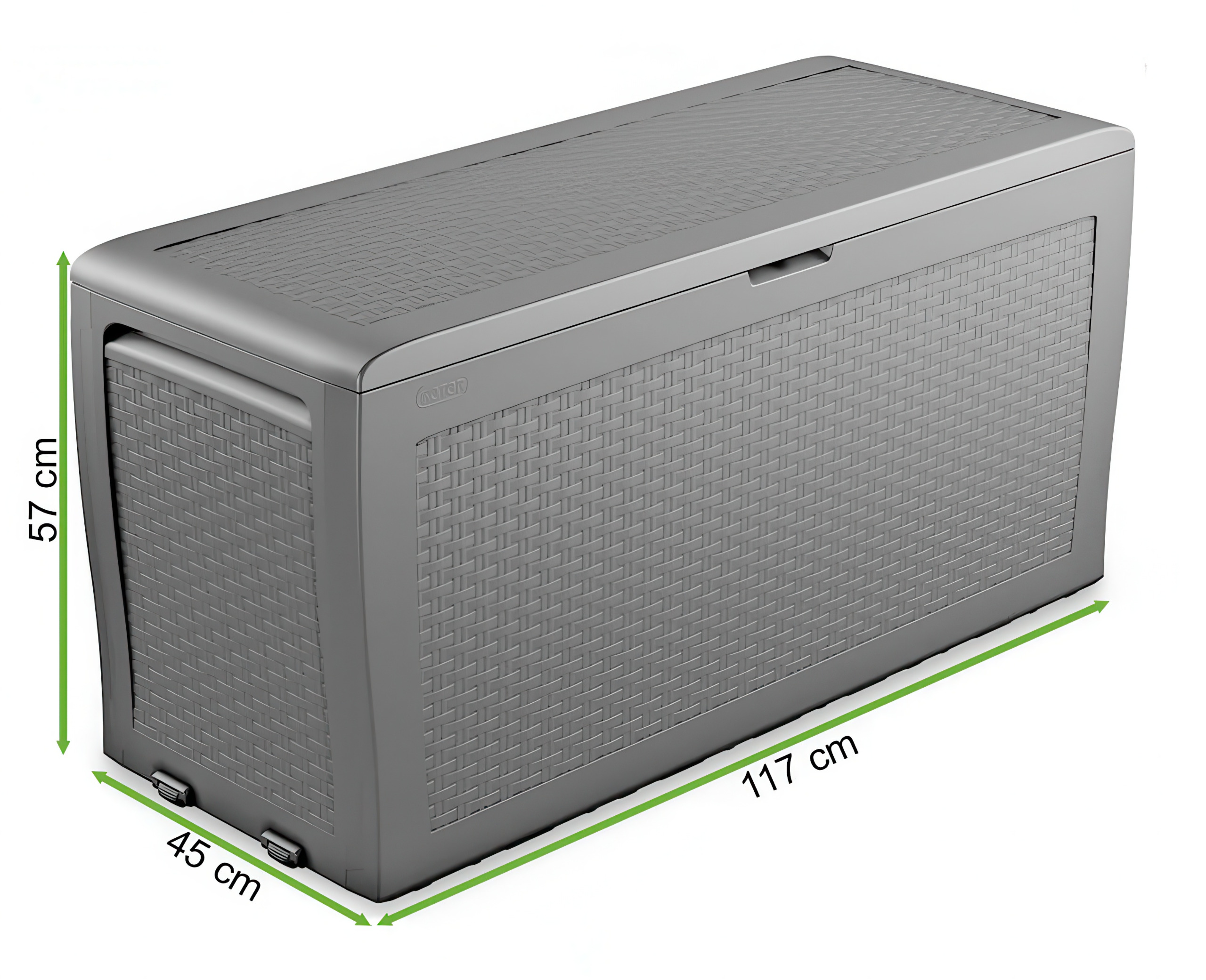 Skrzynie ogrodowe Skrzynia balkonowa Keter Samoa Rattan Box 270l
