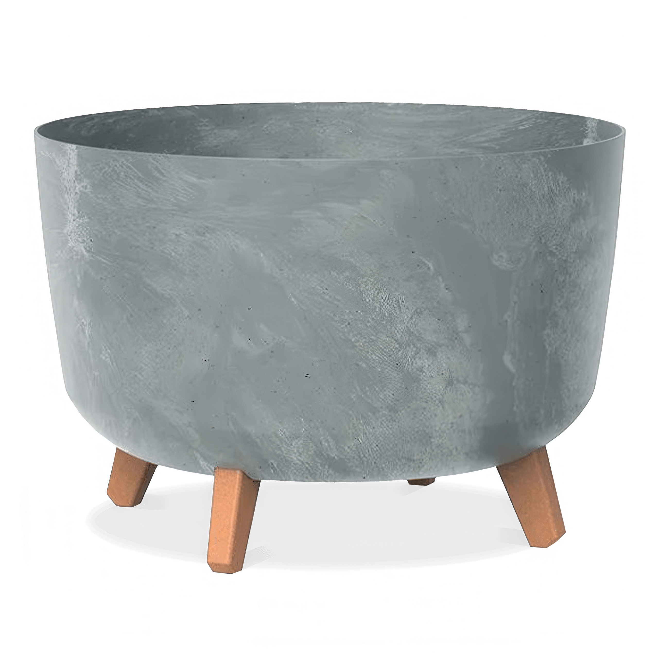 Кашпо на ніжках Prosperplast Beton Effect, 39см бетон - Focus Garden