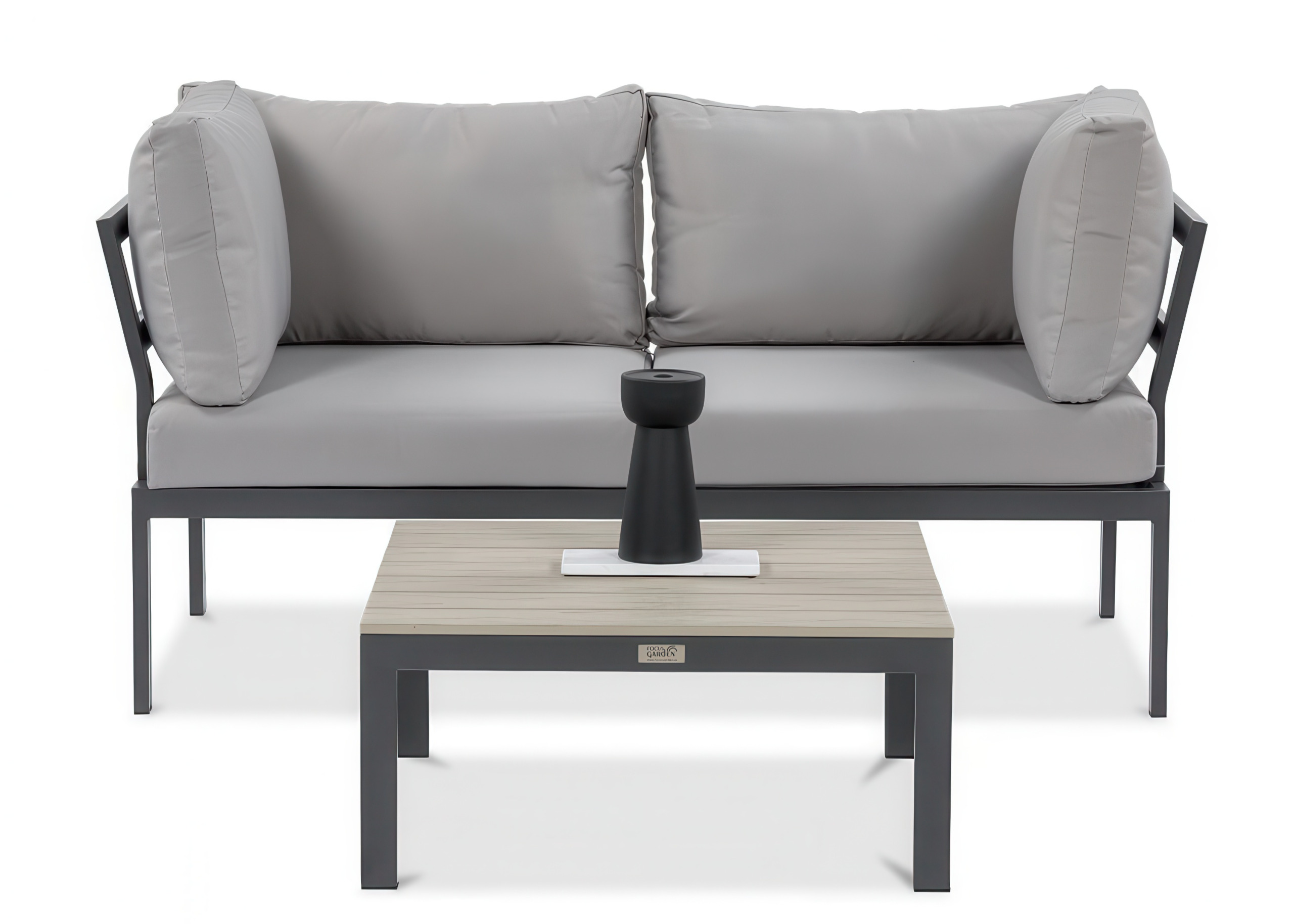 Zestaw ogrodowy narożnik Focus Garden JAVA Light Grey