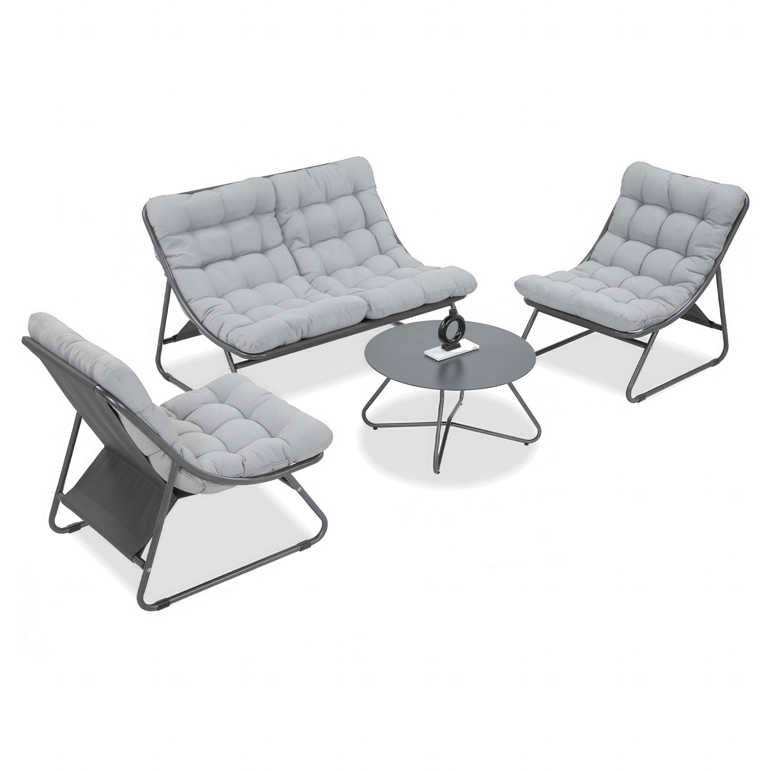 Zestaw mebli VISTA CAFFE Light Grey