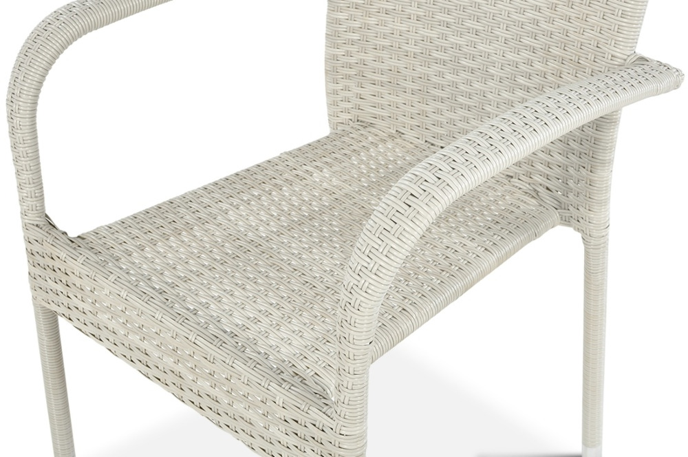 Krzesło z technorattanu FIESTA White - detale