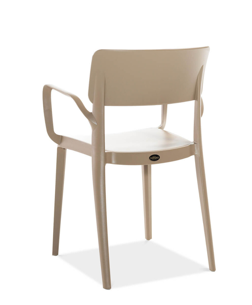 Tył krzesła ogrodowego Panora beige
