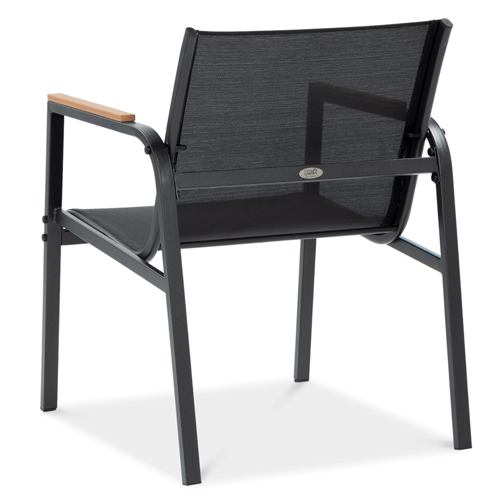 Tył krzesła z zestawu Mango Caffe