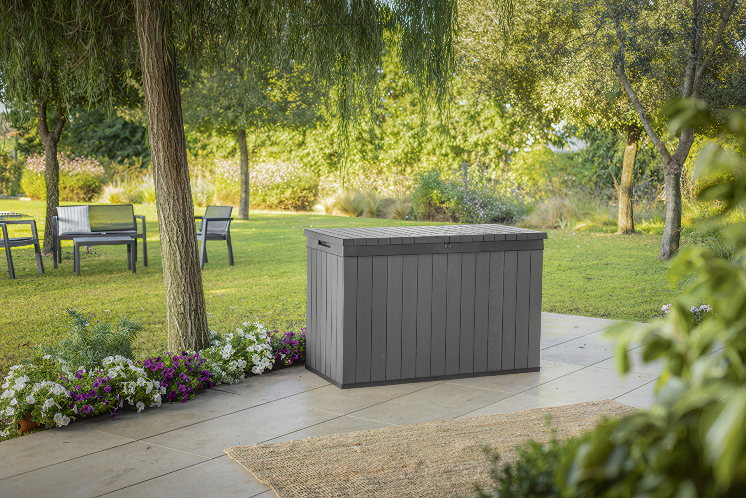 Садова скриня Keter DARWIN BOX 662L Grey