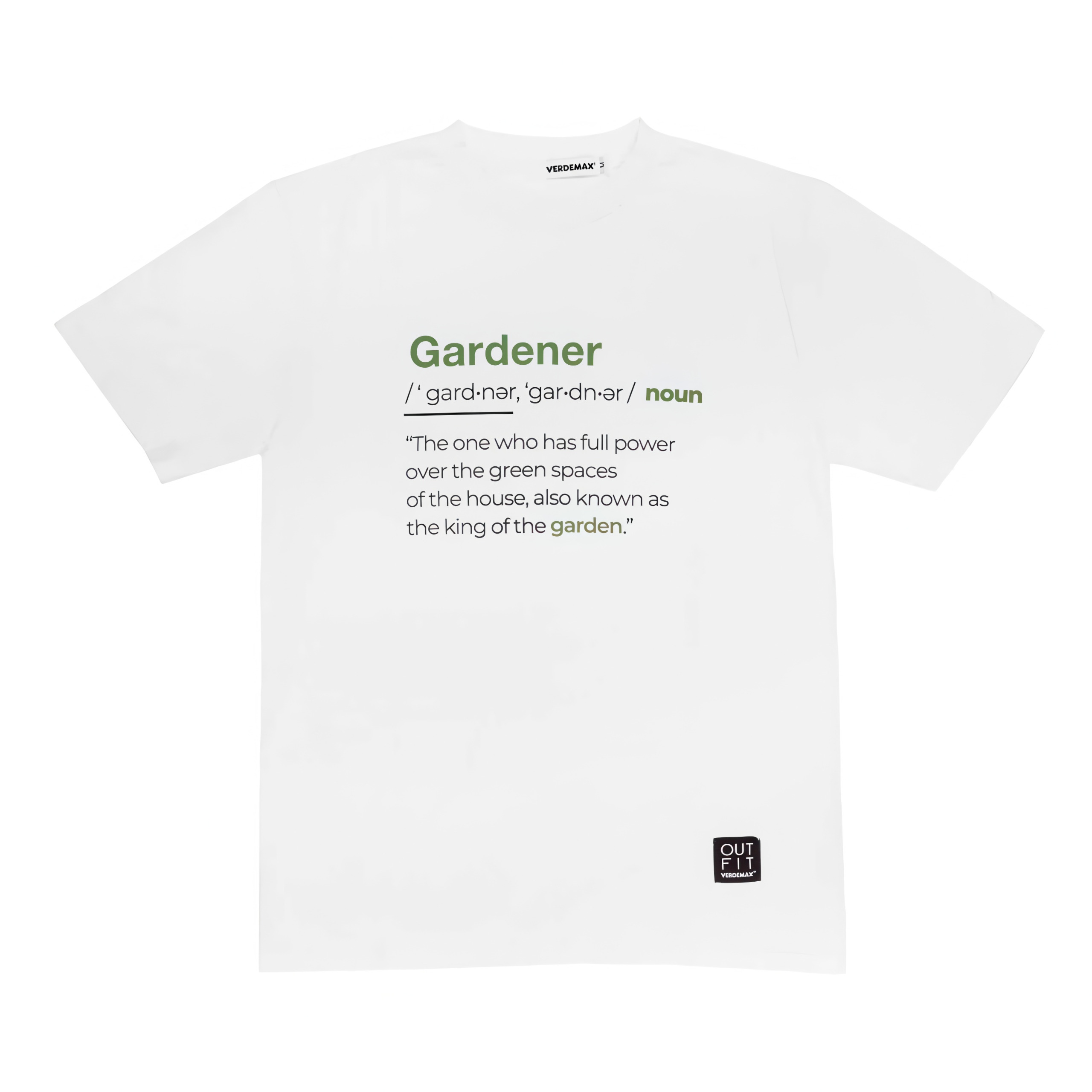 Біла футболка T-shirt GARDENER XL - Focusgarden